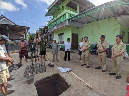 Peletakan Batu Pertama Pengembangan Mushola Jamiatul Janti 